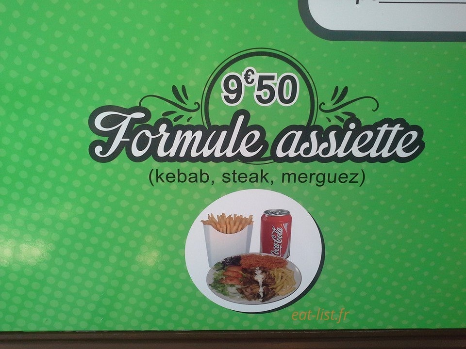 Oz kebab — carte page 1