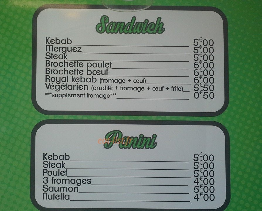 Oz kebab — carte page 4