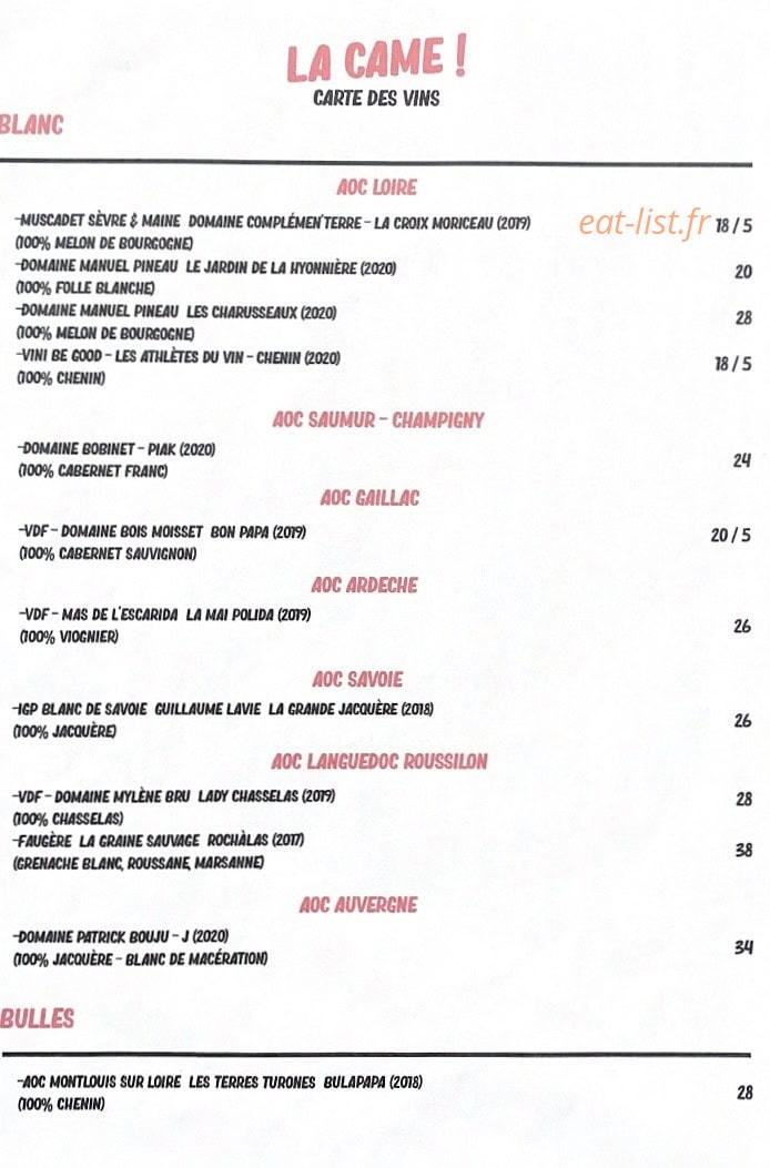 Papà Pasta — carte page 3