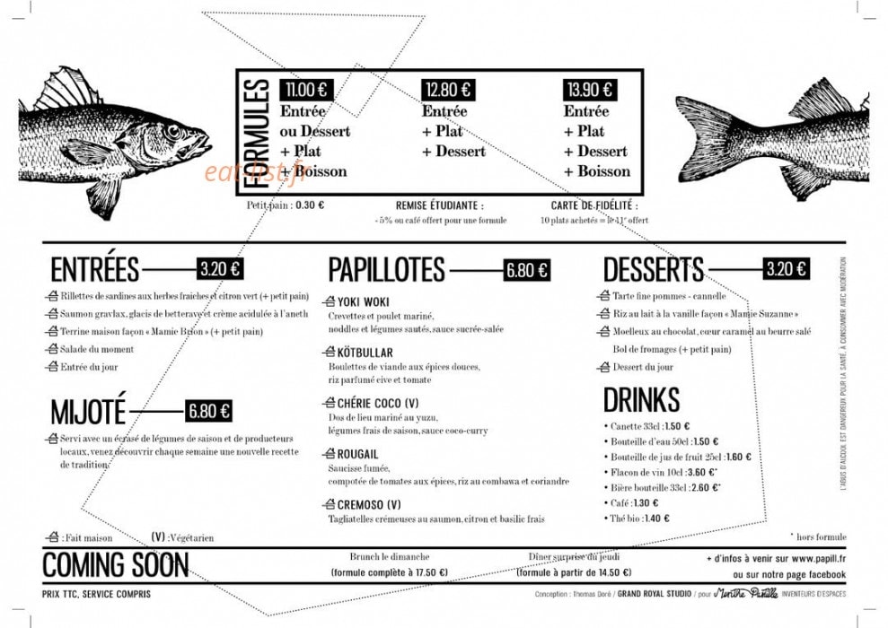 Papill' — carte page 1