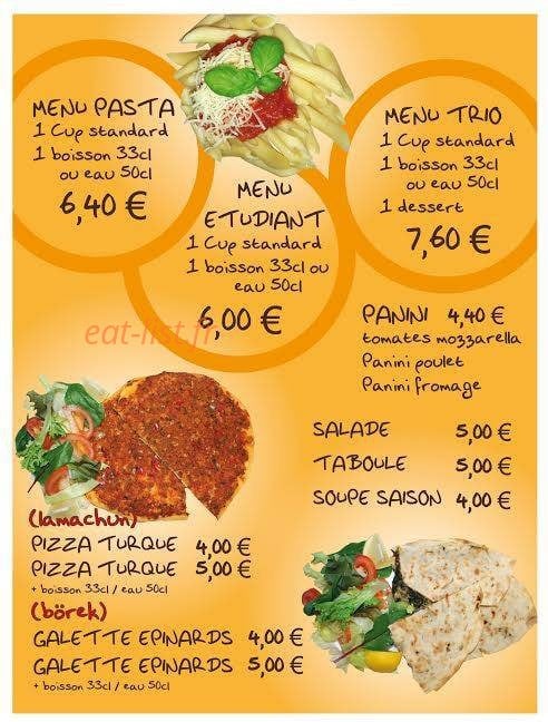 Pastamania — carte page 1