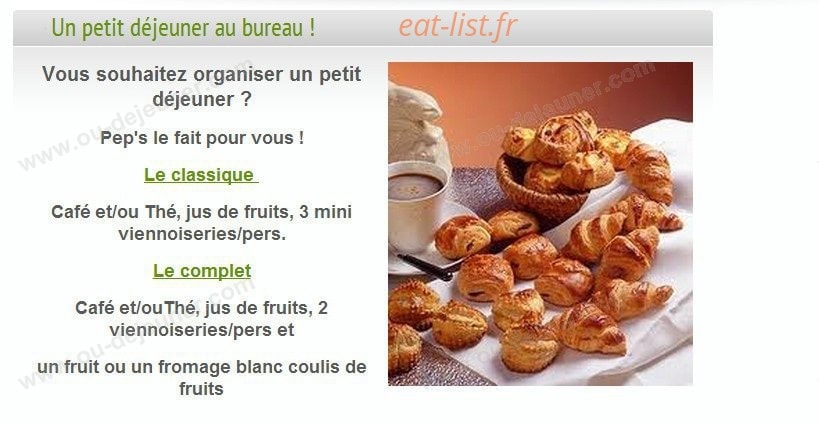 Pep's — carte page 3