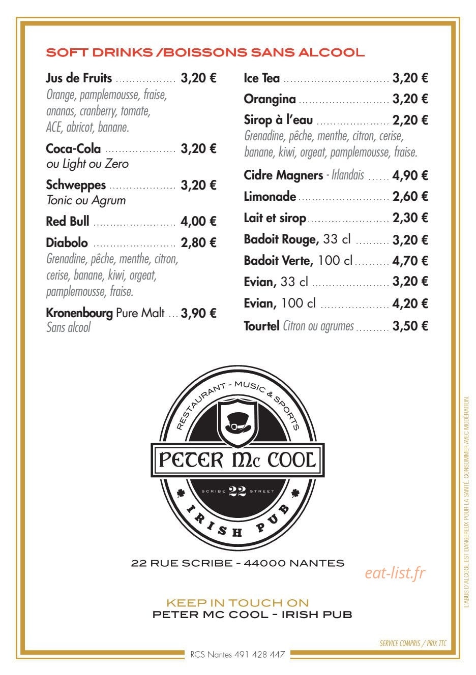 Peter mc cool — carte page 9