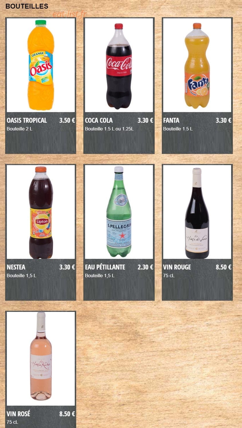 Pizz'Alchimie — carte page 10