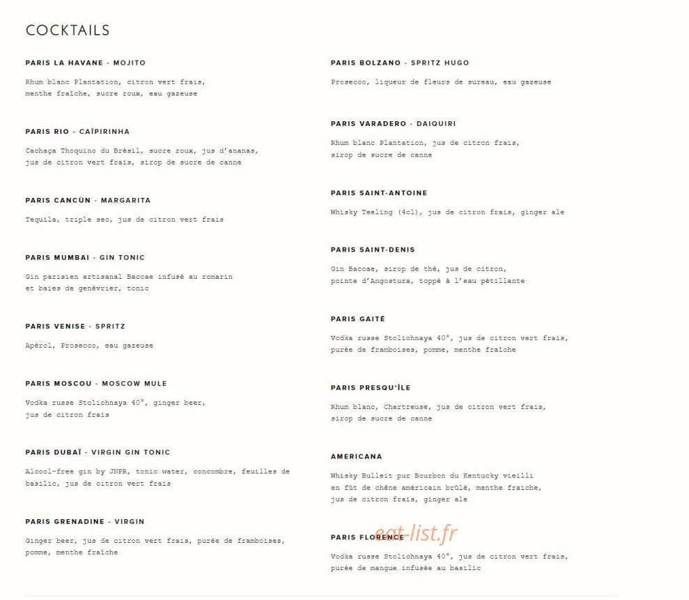 Pny Burger — carte page 7