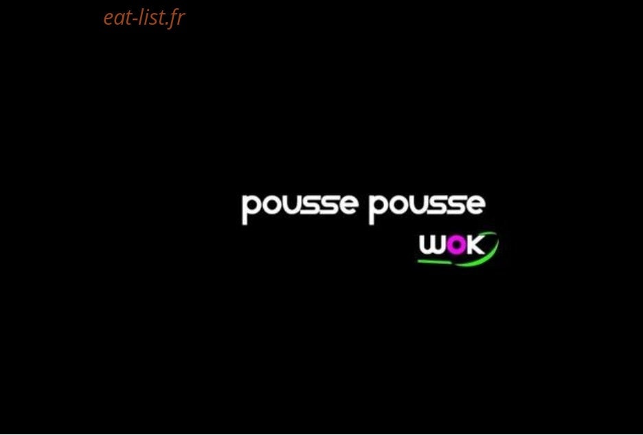 Pousse pousse wok — carte page 1