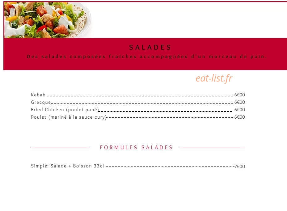 Psk Kebab — carte page 5