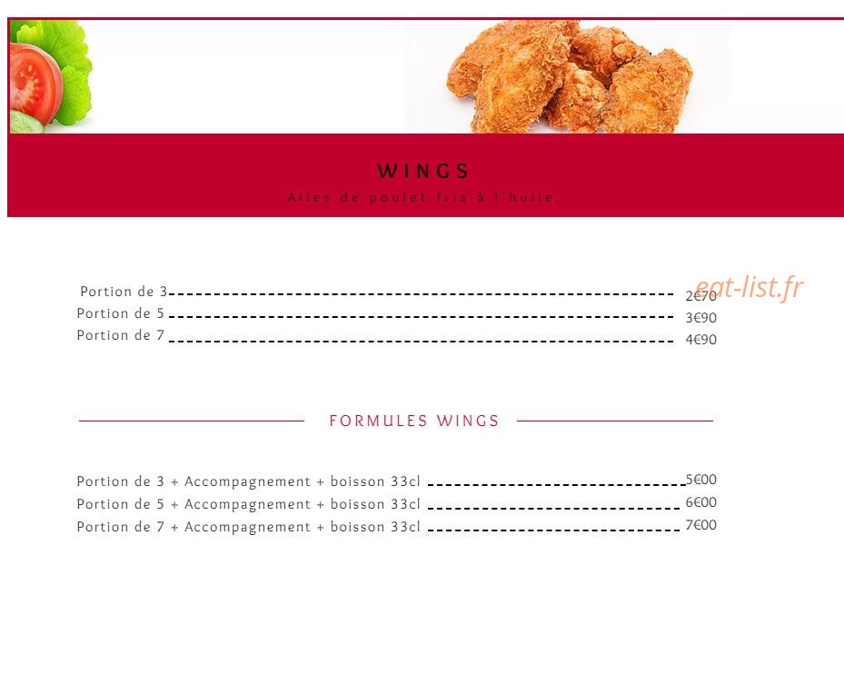 Psk Kebab — carte page 3