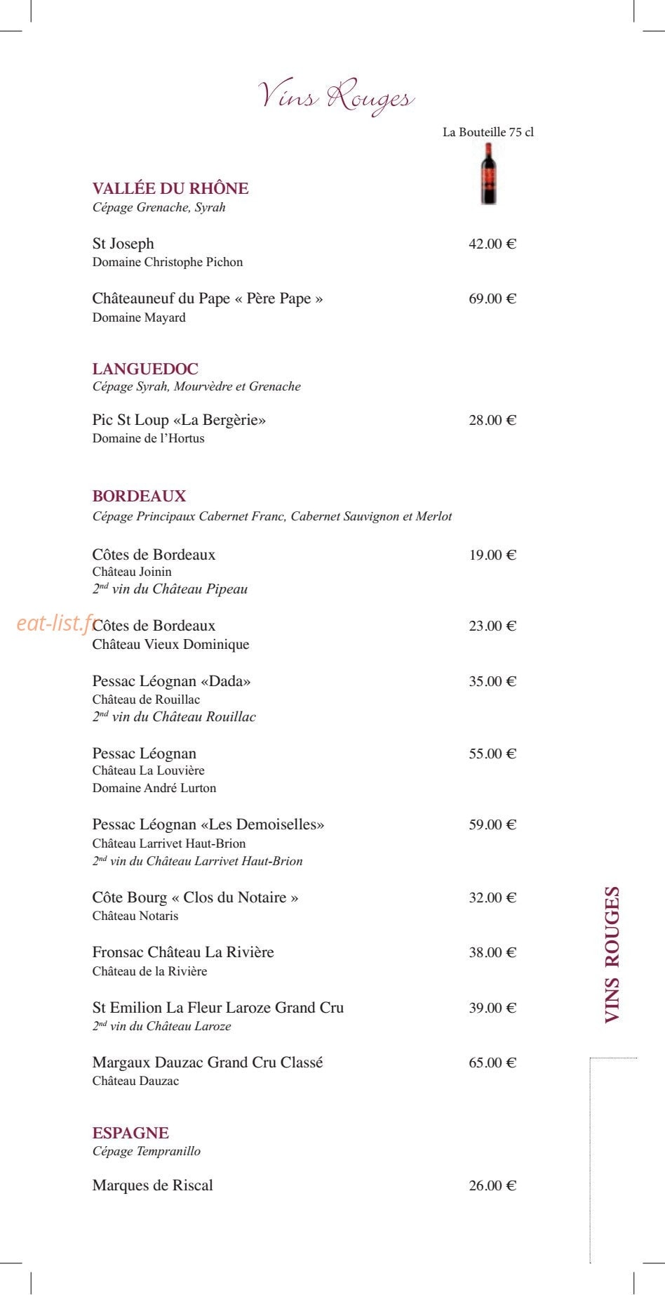 République côté jardin — carte page 11