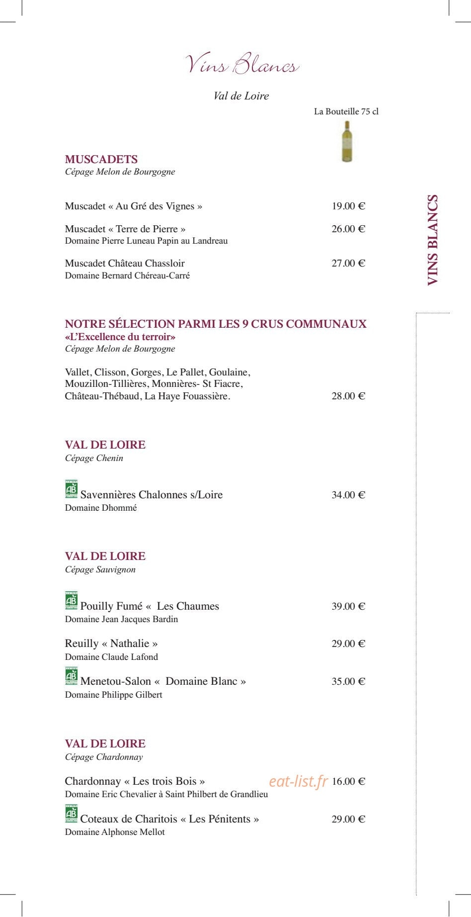 République côté jardin — carte page 8