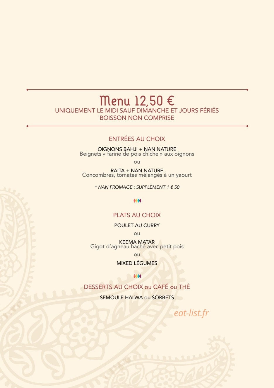 Shalimar — carte page 11