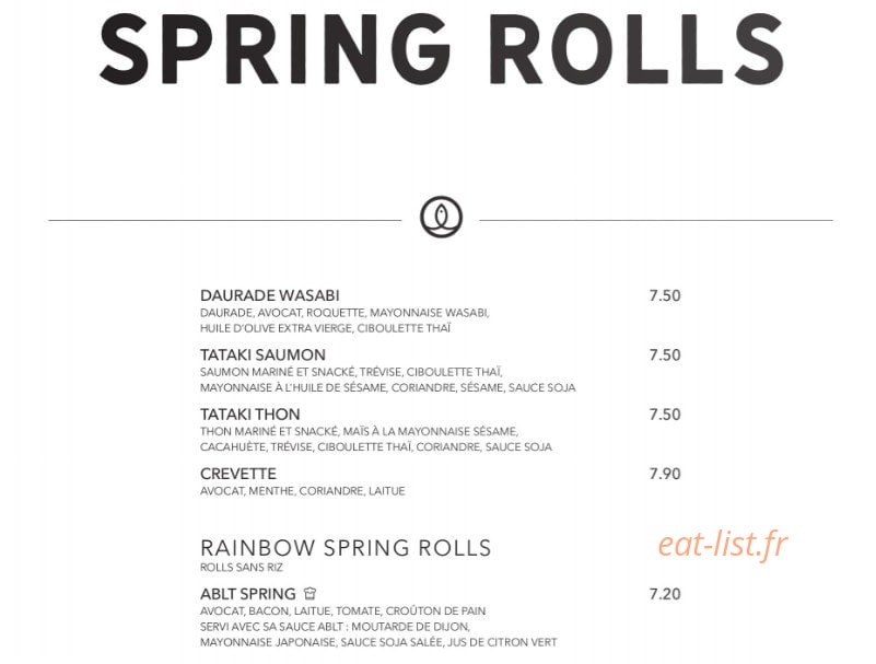 Sushi Shop — carte page 24