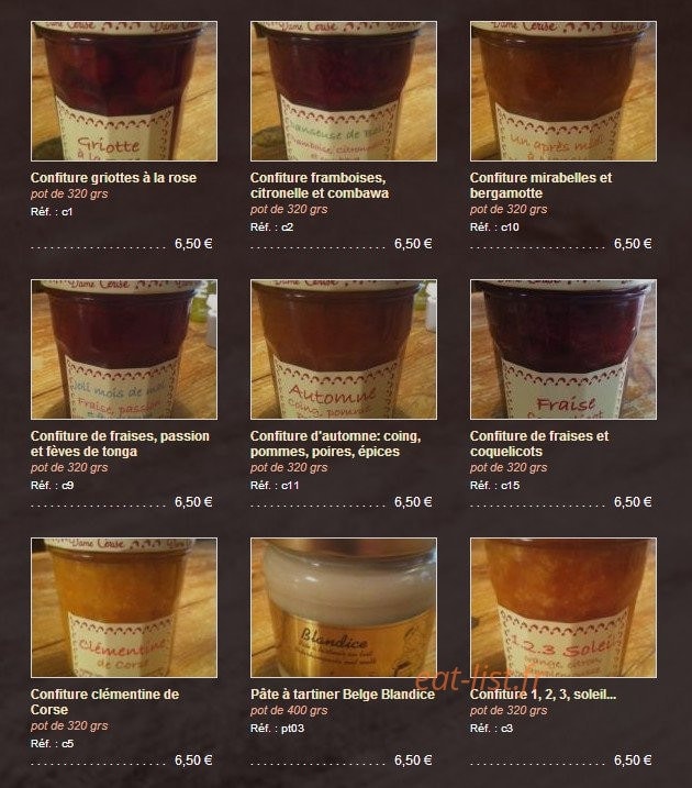 Tabl'O Gourmand — carte page 4