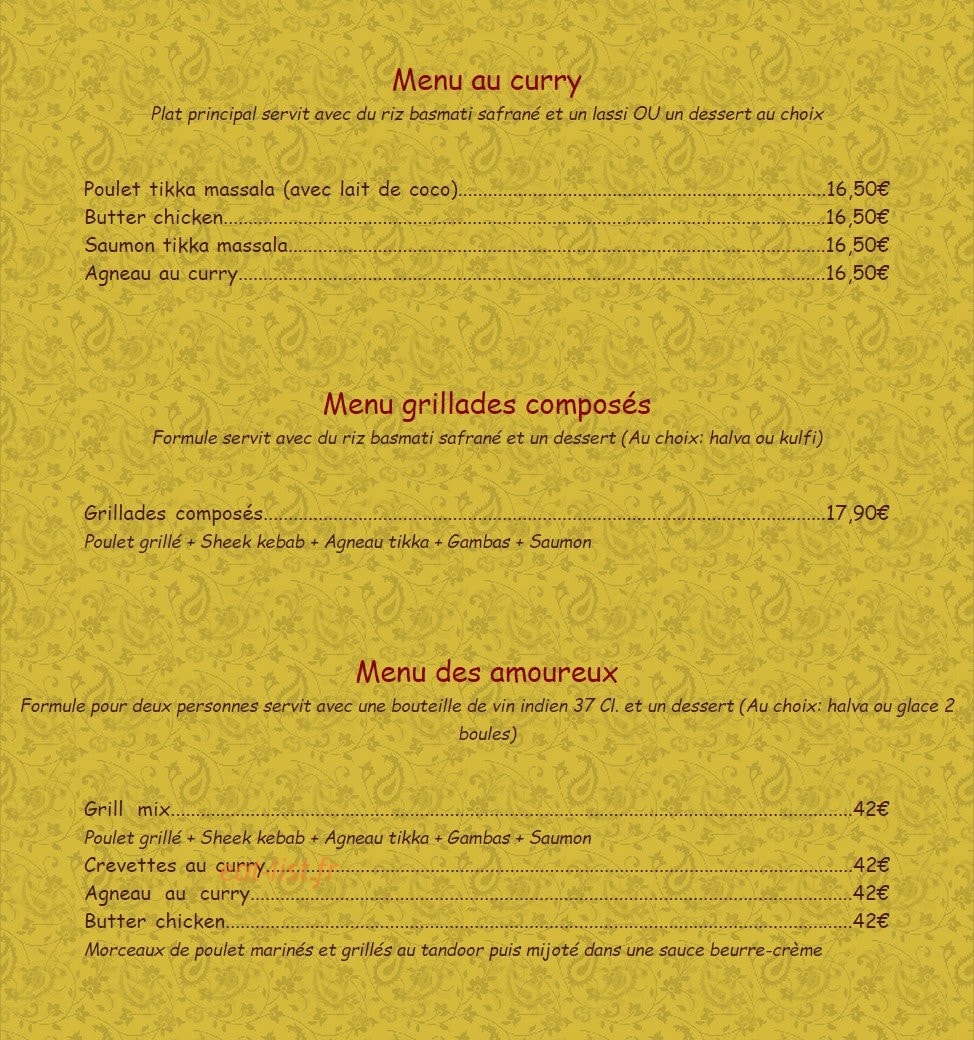 Taj - Mahal — carte page 2