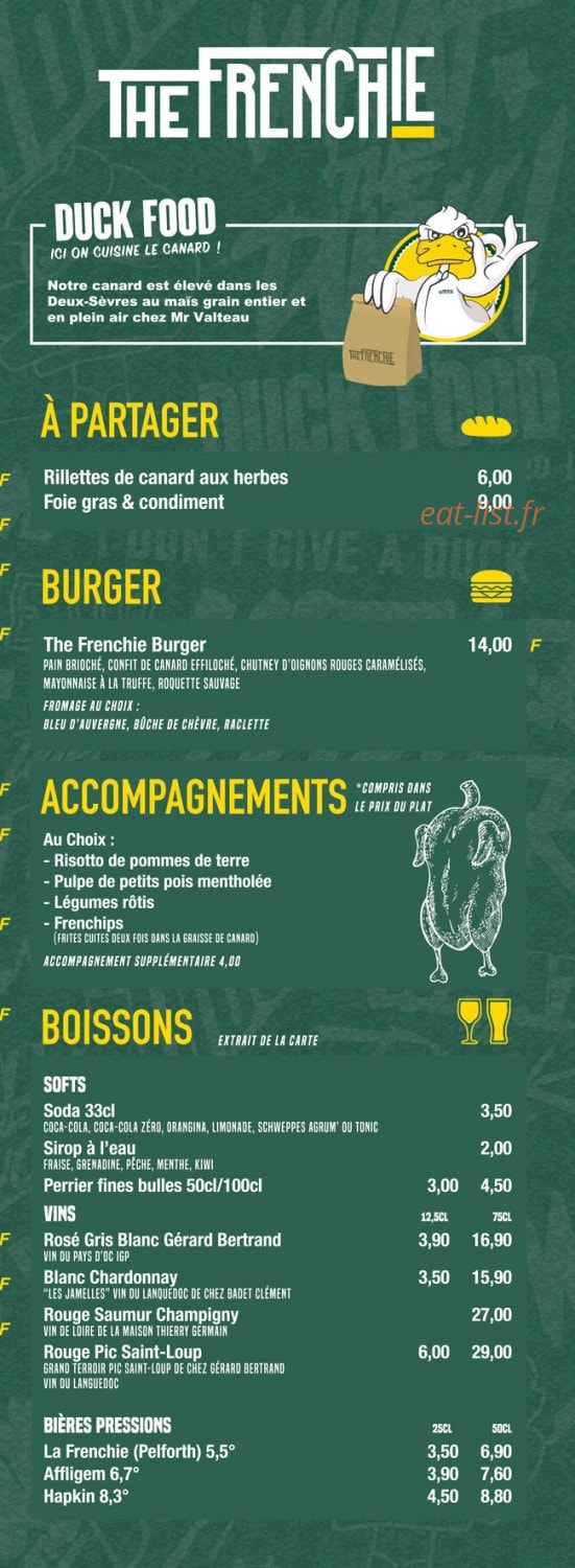 The frenchie — carte page 2