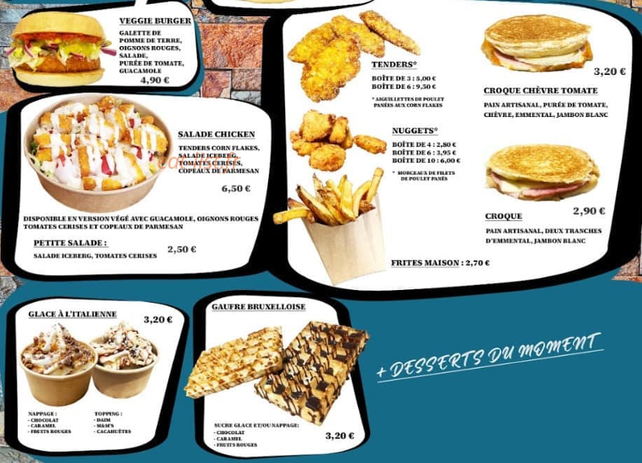 Trinita Burger — carte page 4