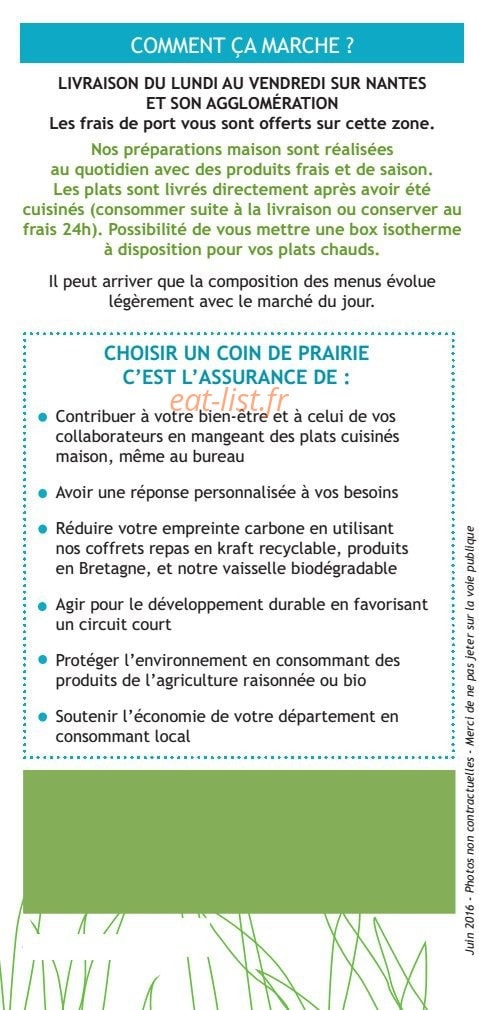 Un Coin de Prairie — carte page 6