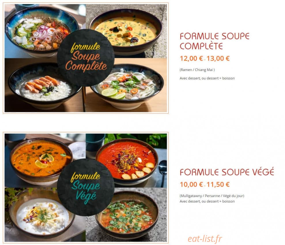 We Love Soupes — carte page 3