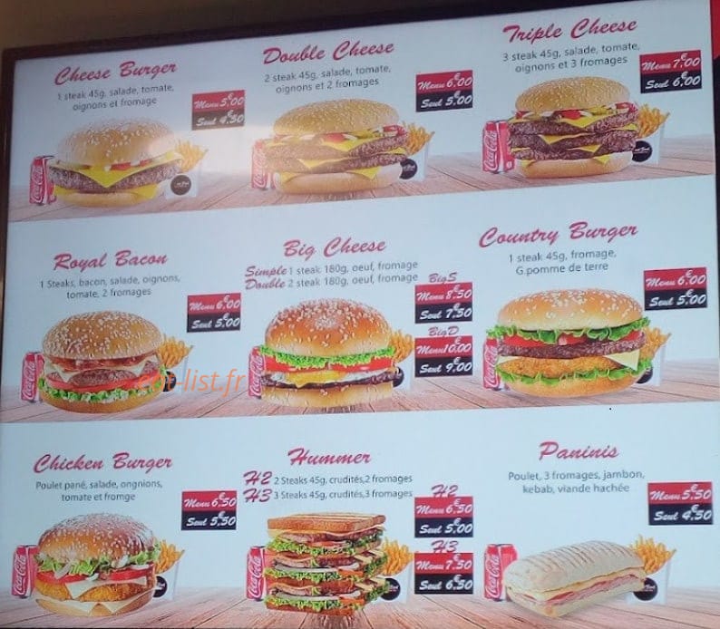 West Food — carte page 2