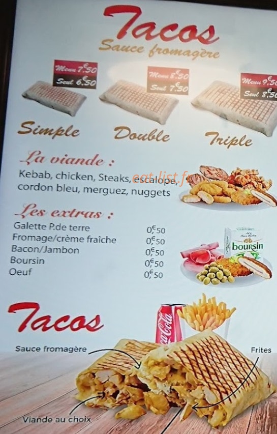 West Food — carte page 6