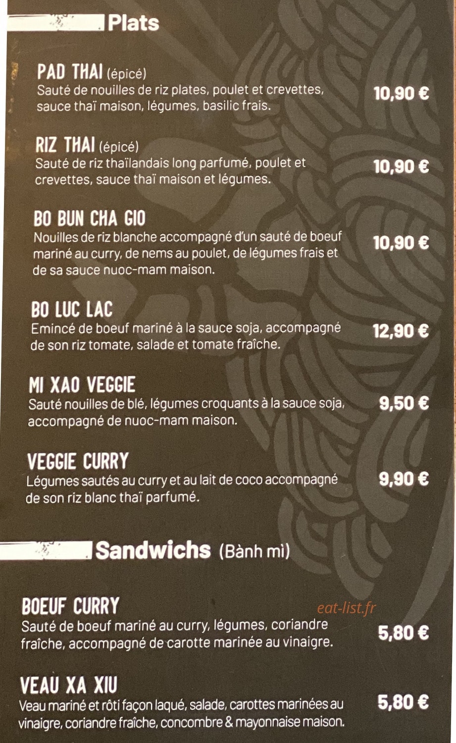 Yummy — carte page 3