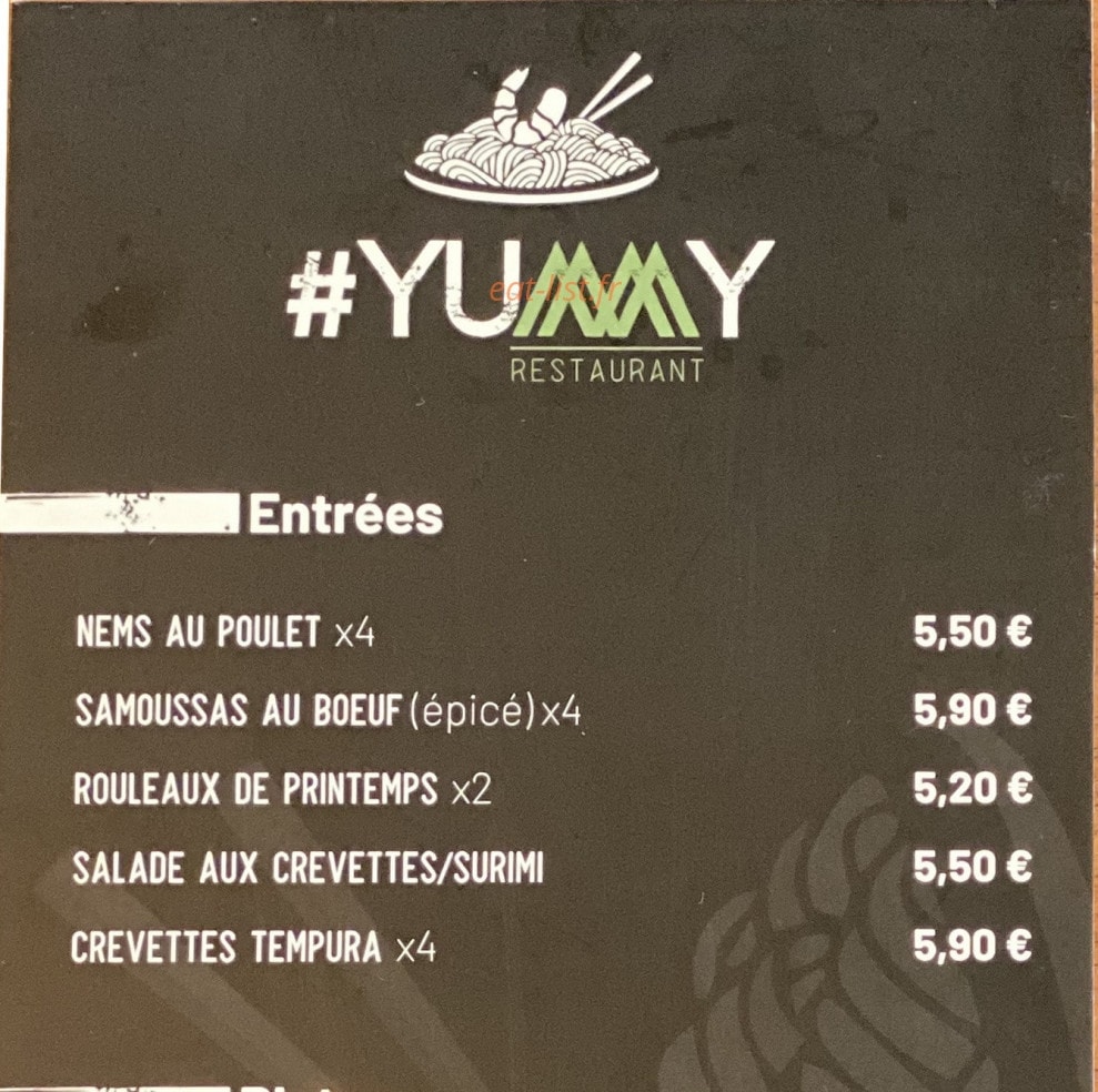 Yummy — carte page 2