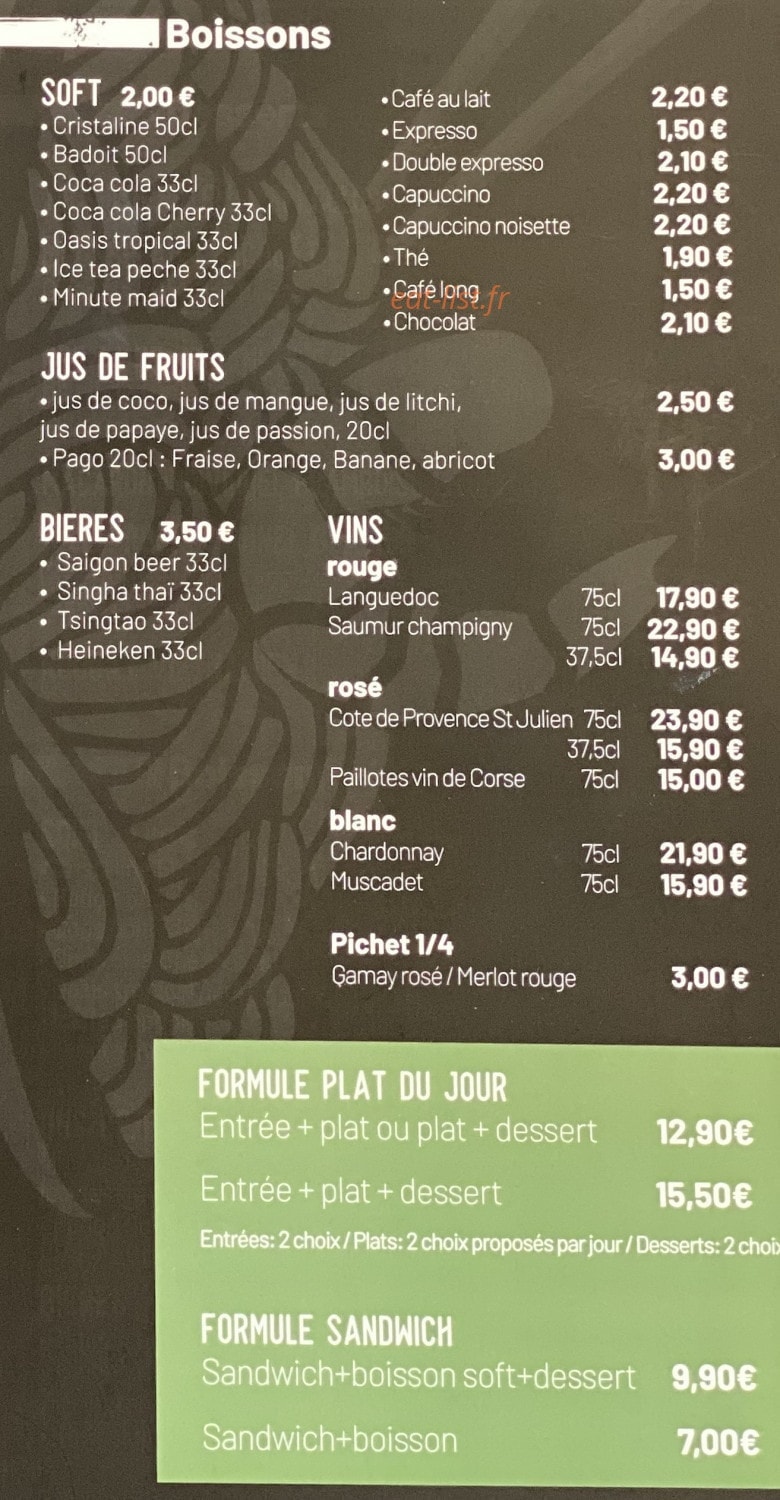 Yummy — carte page 1