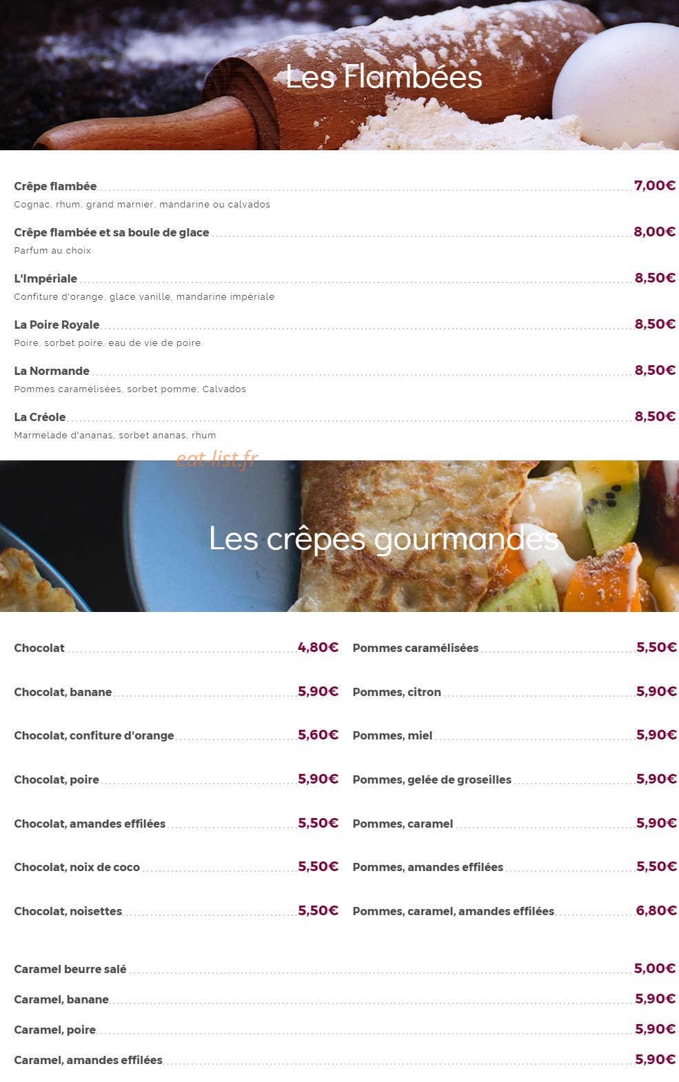 Fleur de Sarrasin — carte page 7