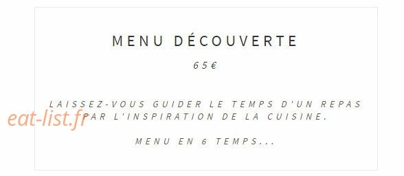 Restaurant du Pont — carte page 4