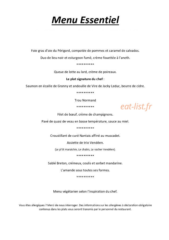 L' Essentiel — carte page 1