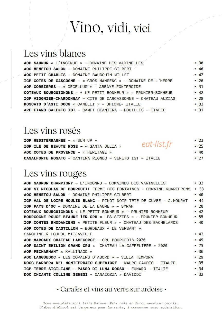 L'Itinéraire — carte page 8