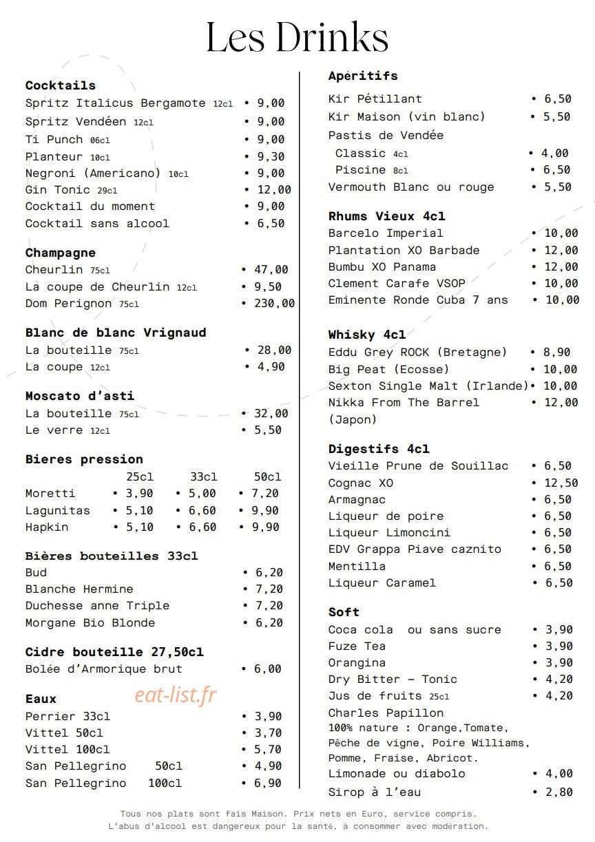L'Itinéraire — carte page 9