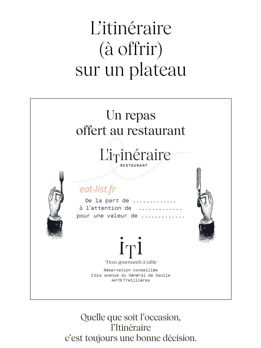 L'Itinéraire — carte page 10