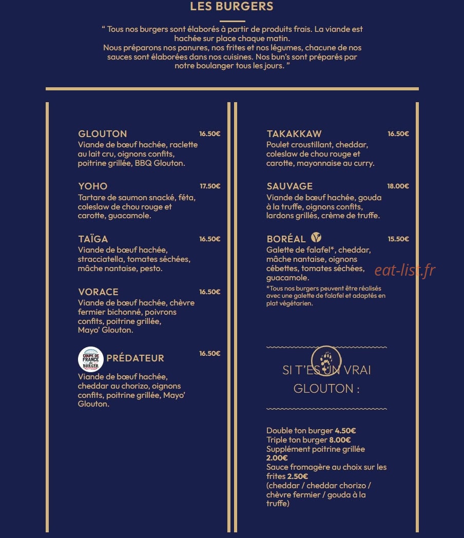Glouton — carte page 2