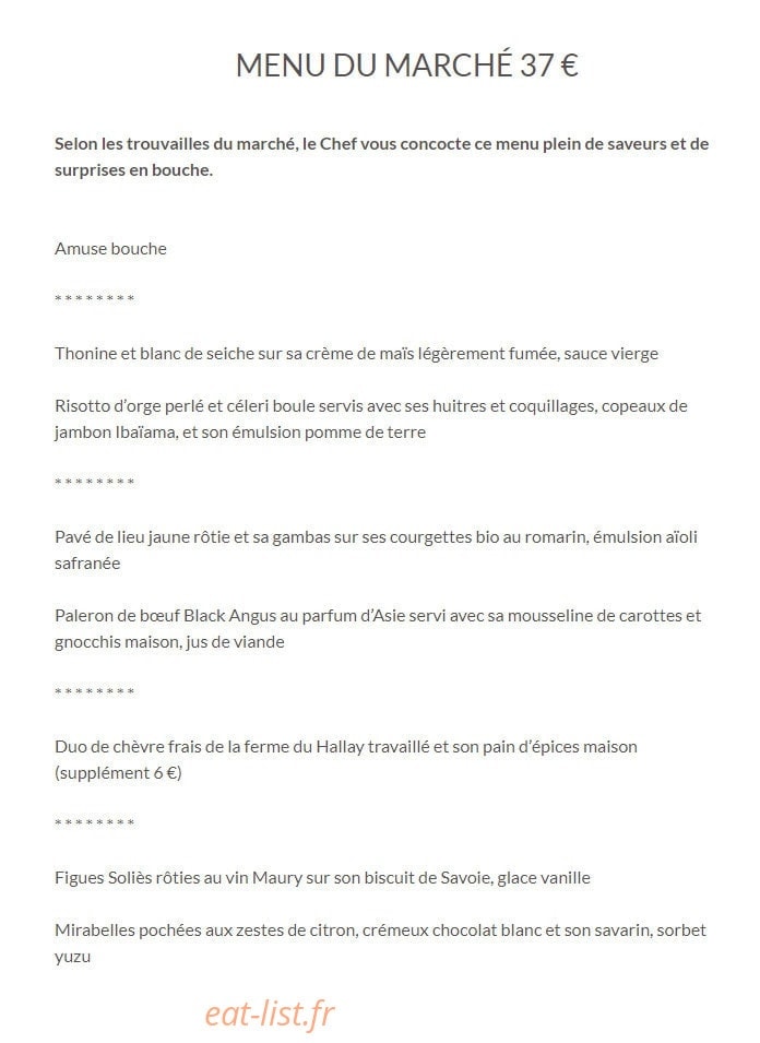 Le Laurier fleuri — carte page 1