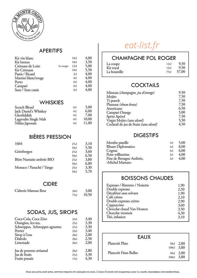 Le monte cristo — carte page 3