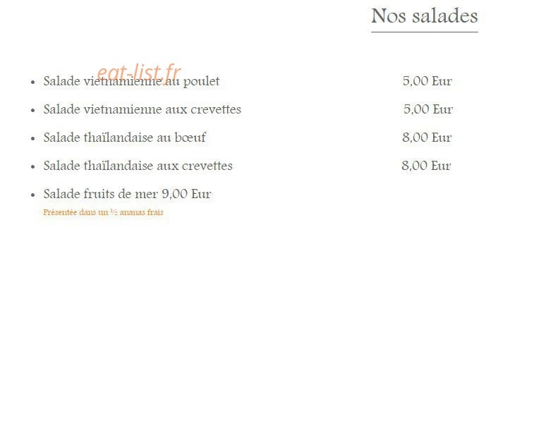 Baguettes d'Or — carte page 2