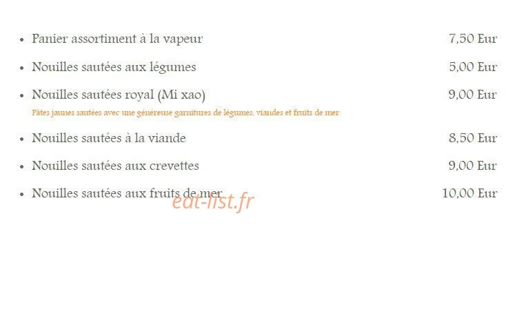 Baguettes d'Or — carte page 7