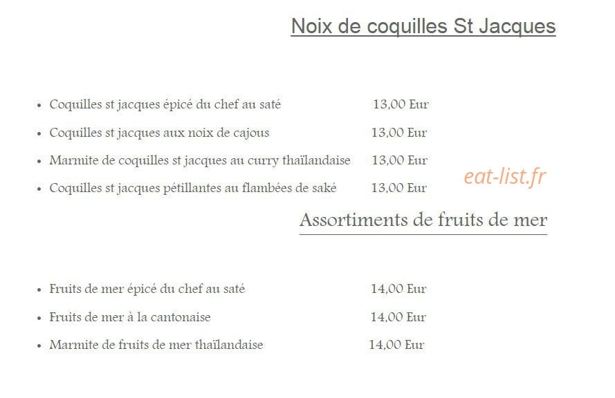 Baguettes d'Or — carte page 6