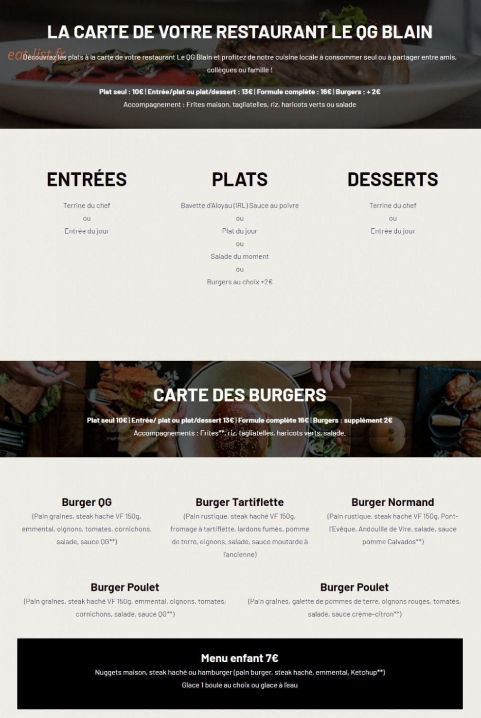 Le QG — carte page 1