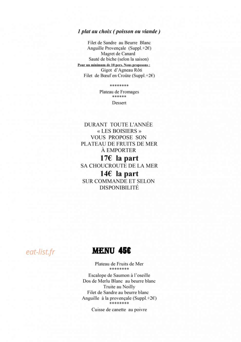 Les Boisiers — carte page 2