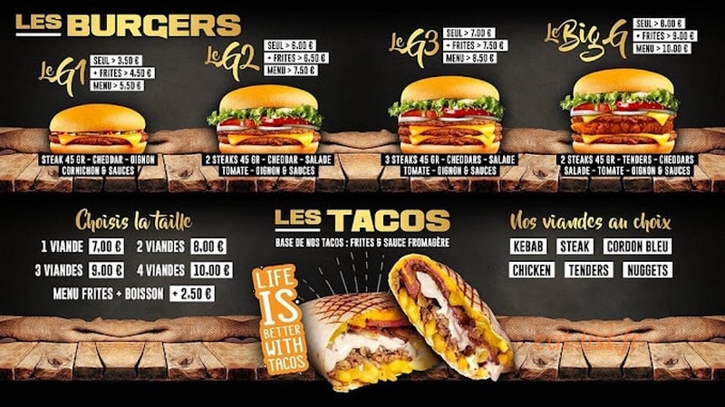 Genes'Kebab — carte page 4