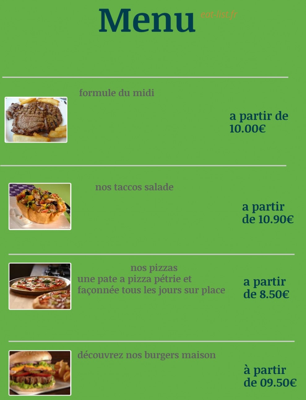 Le R&B — carte page 2