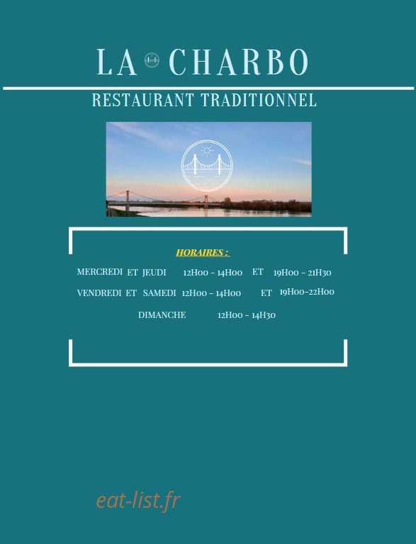 La Charbo — carte page 1