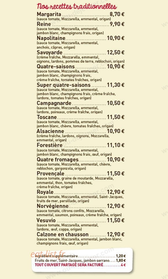 La Dolcezza — carte page 5