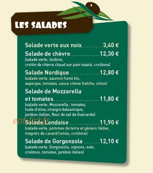 La Dolcezza — carte page 3