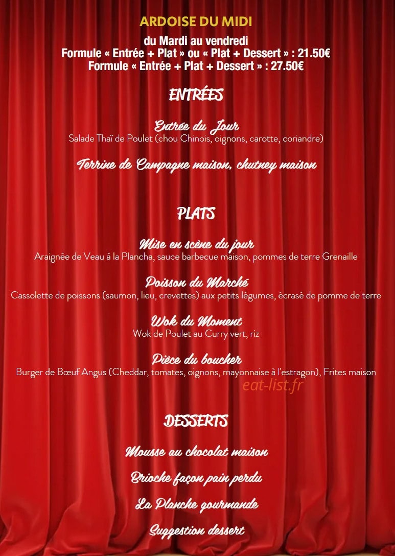 Mamzelle Edith — carte page 1