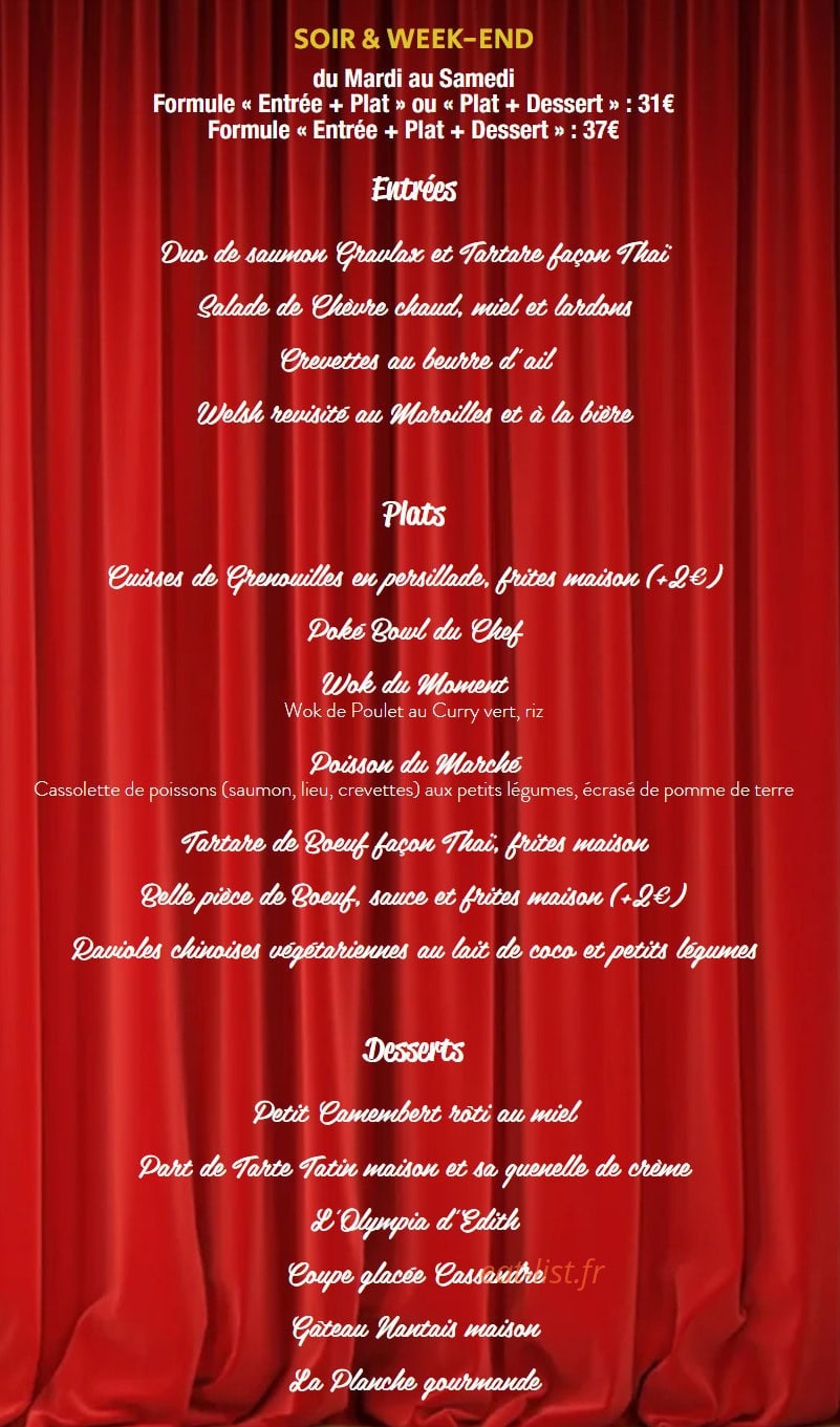 Mamzelle Edith — carte page 2