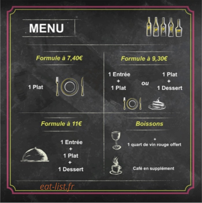 Le William's — carte page 2