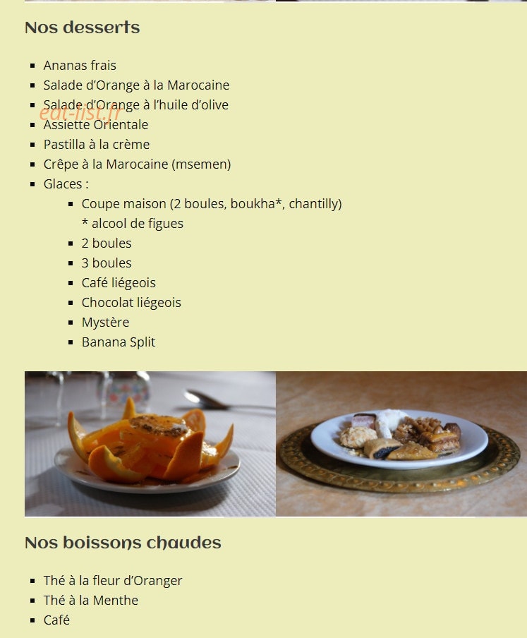 Trésor Du Maroc — carte page 2